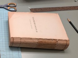 Repair process Auvard “Traité D’Accouchements” 1898 Repair process Auvard “Traité D’Accouchements” 1898