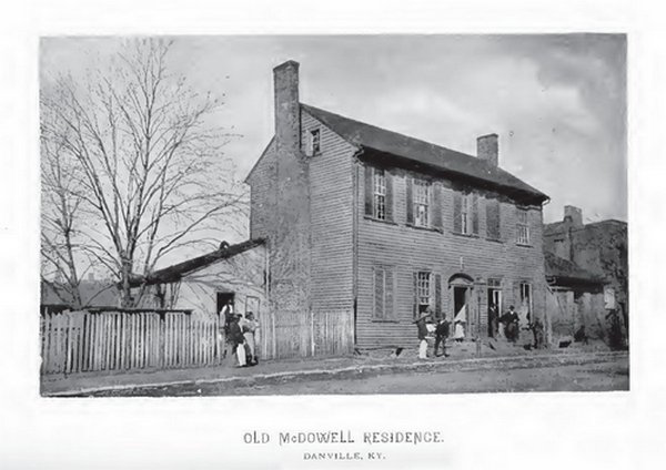 The old McDowell residence