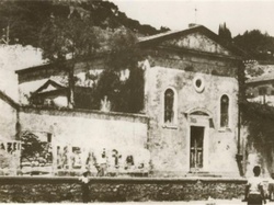 Original photograph of the Church of Santa Maria delle Grazie in Zakynthos, Greece
